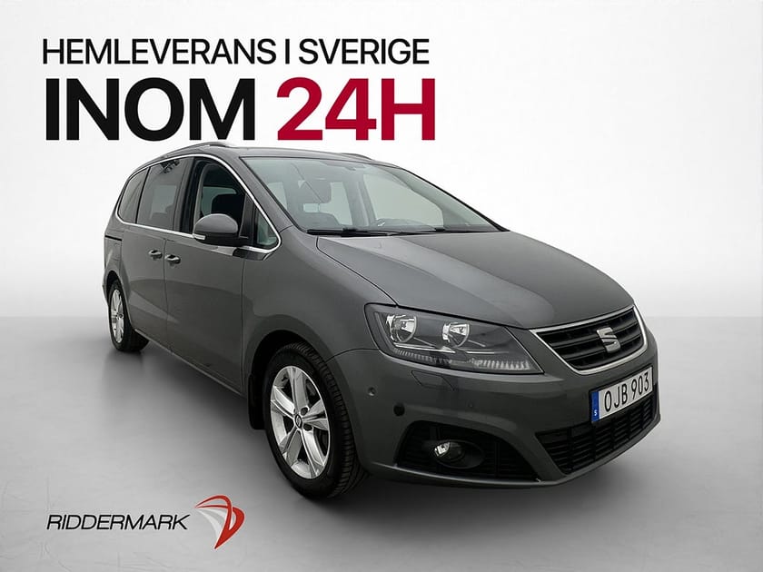 Bild 3 av SEAT Alhambra 7-Seater 2.0 TDI 4D 184hk 7 Sits Värmare Drag CarPlay