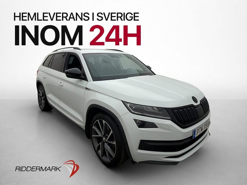 Bild 1 av Škoda Kodiaq 7-Seater Skoda 190hk 4x4 Sportline Värmare Canton Kamera Drag
