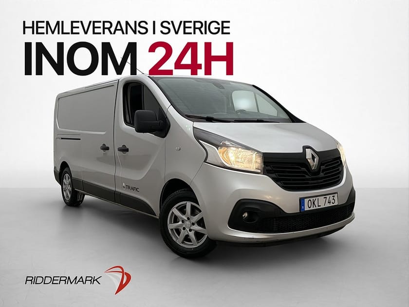 Bild 1 av Renault Trafic Skåpbil L2 Värmare Drag B-Kamera V-Inredd Farthållare