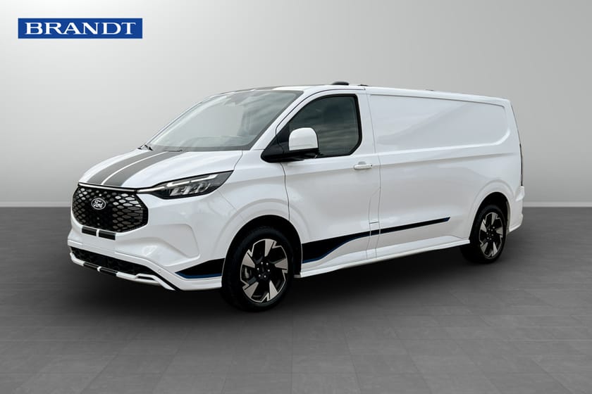 Bild 1 av Ford Transit Custom 82.5 kWh AWD E-Custom Skåp Sport 340L Elmotor 210kW/286hk 1-växlad El