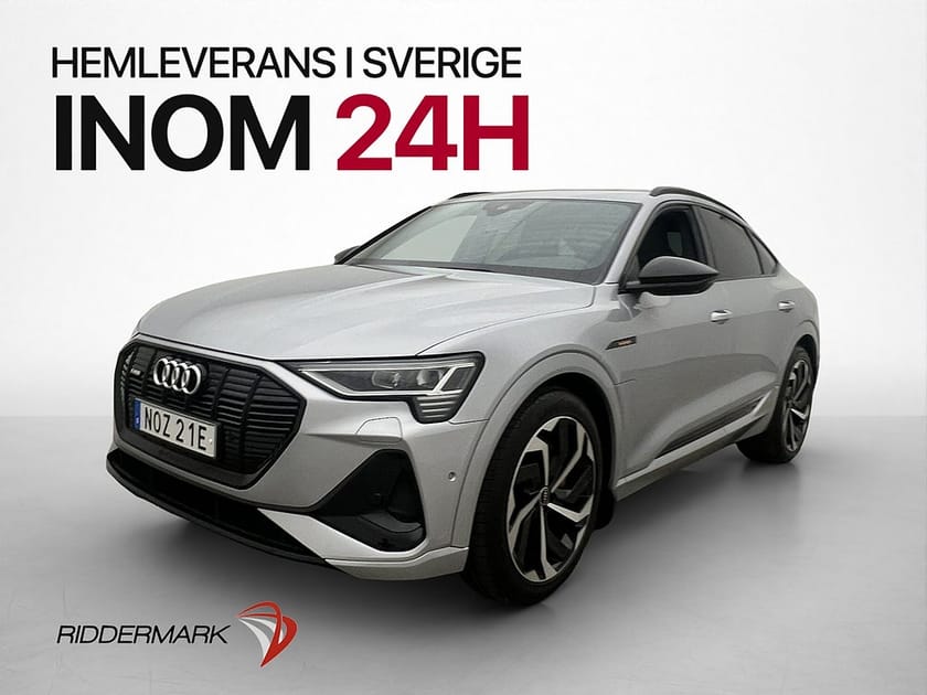 Bild 4 av Audi e-tron Sportback 55 quattro SB 408hk MOMS S-line Drag 360° Pano