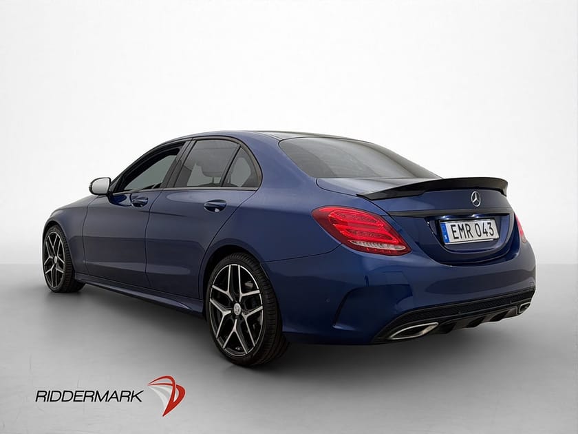 Bild 5 av Mercedes-Benz C 220 d 220d 170hk AMG Line Night Pano Skinn Kamera