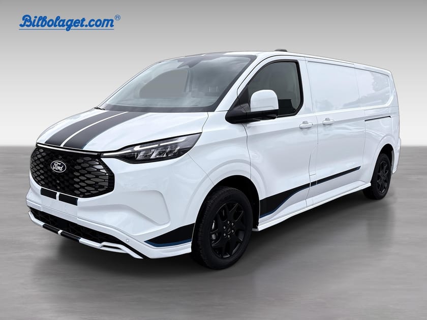 Bild 1 av Ford E-Transit Custom 340 E-Custom Skåp El 160kW Sport 340L RWD