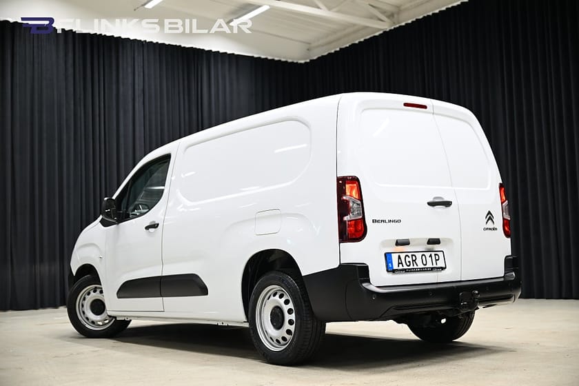 Bild 4 av Citroën Berlingo Van Long 1.5 BlueHDi 102HK L2|Inredd|Drag|Värmare|Lågmil|Leasbar