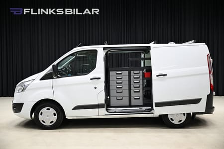 Ford Transit Custom 290 130HK Servicebil|Dubbeldörr|Inredd|NyKamrem|Moms