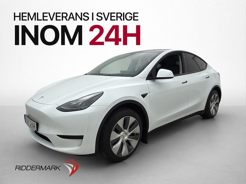Bild 1 av Tesla Model Y Standard Range RWD Pano AP Kamera Skinn Drag Moms