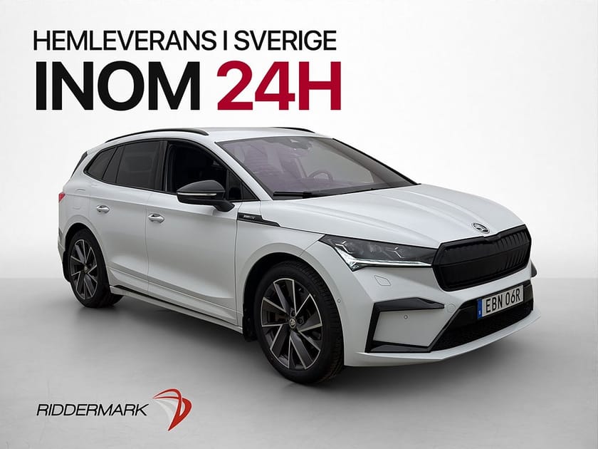 Bild 4 av Škoda Enyaq iV 80 Skoda 204hk Sportline Värmare Dragkrok Kamera MOMS
