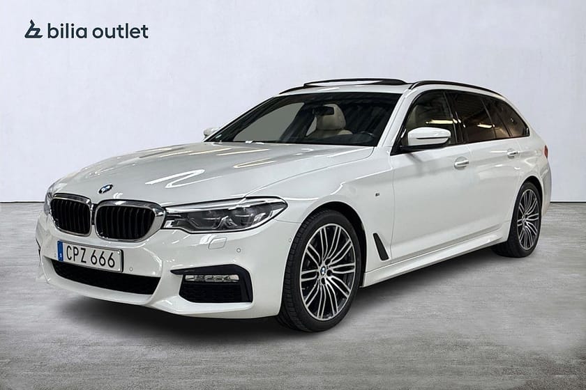 Bild 1 av BMW 530i xDrive Touring aut M Sport 252hk Panorama Navi Drag 360