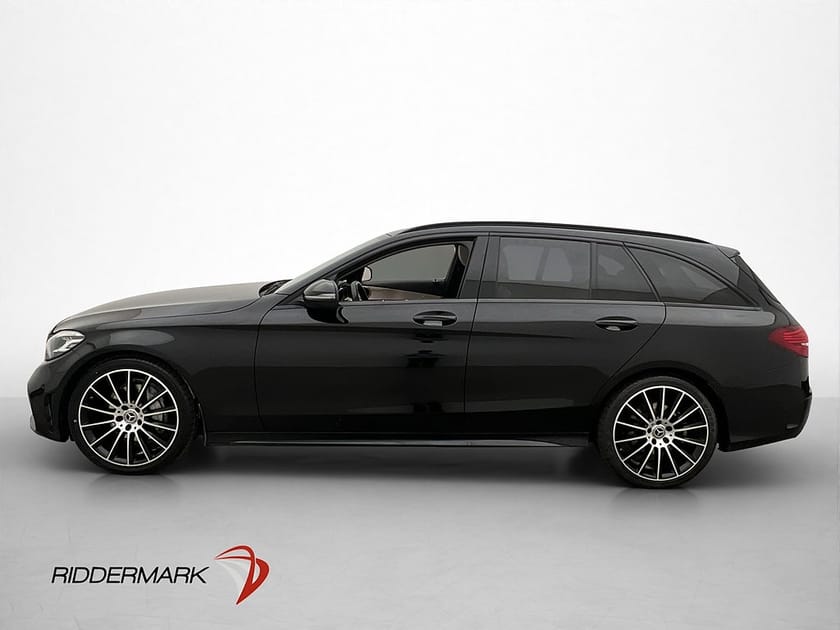 Bild 5 av Mercedes-Benz C 200 T C200 184hk AMG Pano Kamera Navi Skinn Drag