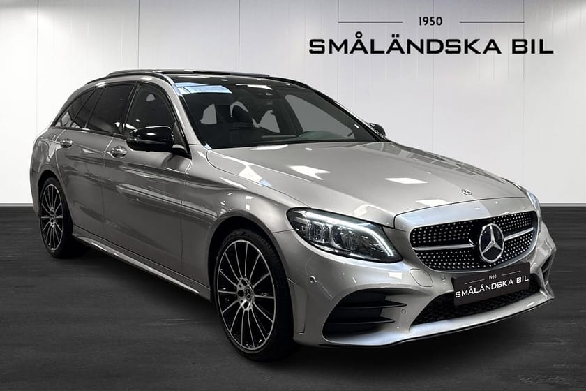 Bild 2 av Mercedes-Benz C 200 T 4MATIC AMG Line Panorama Drag  184hk
