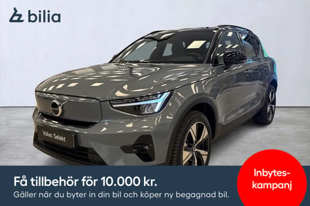 Volvo XC40 Recharge Ultimate/Tonade Rutor/Rattvärme/Baksätesvärme