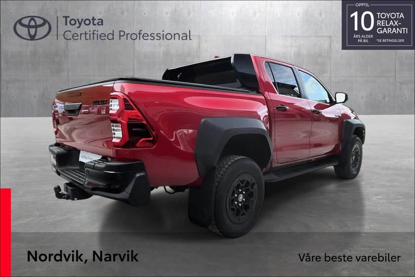 Bilde 5 av Toyota Hilux Dobbelcab Meget pen GR-Sport II. LED-bar, understellsbehandlet