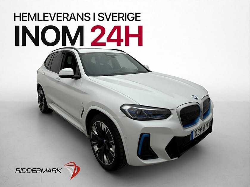 Bild 1 av BMW iX3 M Sport Panorama 360° H/K Laser HUD Dragkrok MOMS
