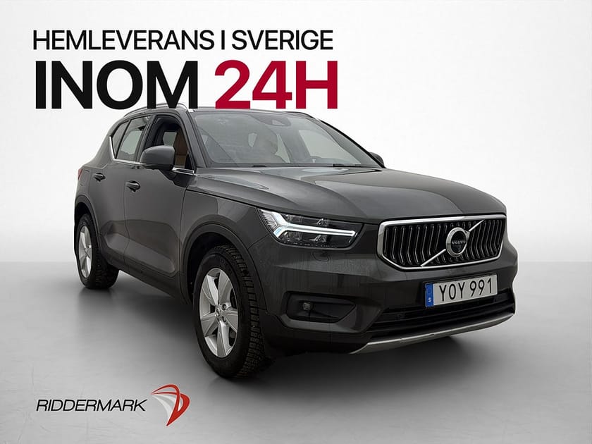 Bild 1 av Volvo XC40 D3 Inscription Värm 360° Elstol Skinn En-Brukare