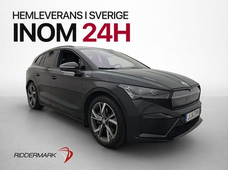 Škoda Enyaq iV 80x Skoda Sportline Crystal HUD Canton Matrix Dragkrok