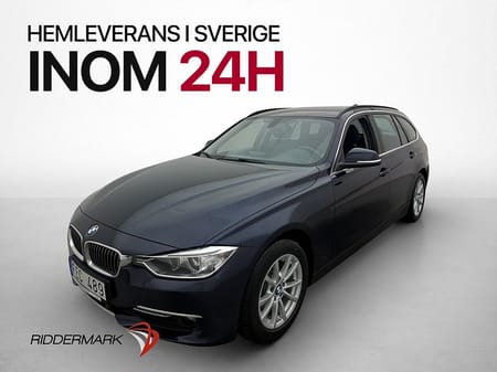 BMW 318d Touring 143hk Luxury Line Motorvärmare Dragkrok