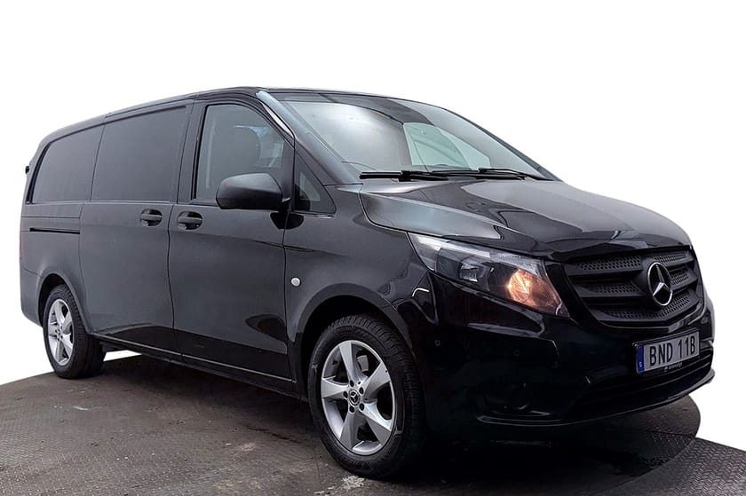 Bild 4 av Mercedes-Benz Vito 119 BlueTEC 4MATIC 3.0t 4M Aut L2 Drag Inredd Kamera MOMS 190hk