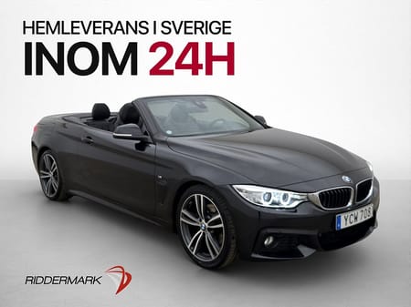 BMW 430i Convertible 430 252hk M Sport Navi Skinn HiFi