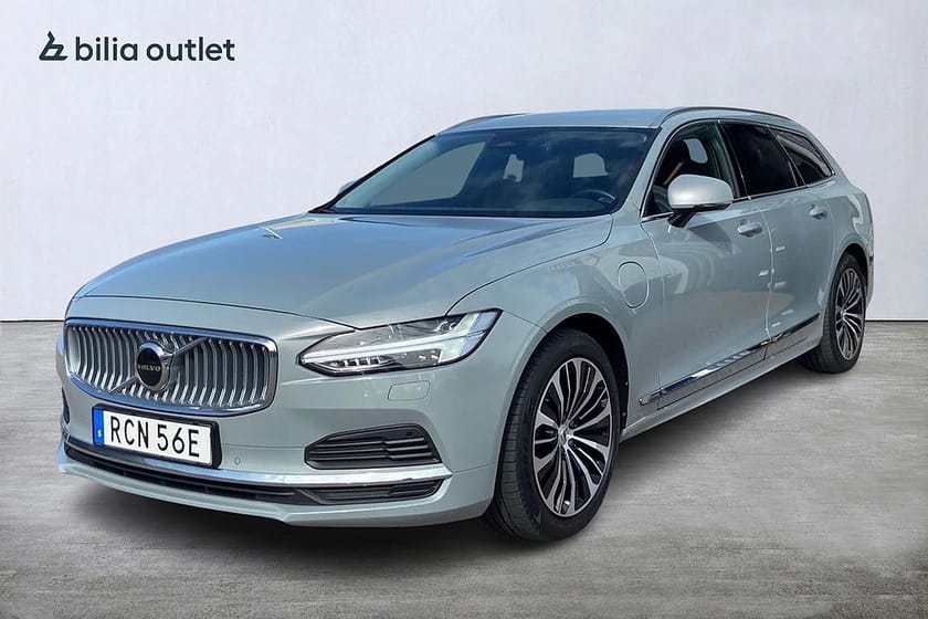 Bild 1 av Volvo V90 Recharge T6 AWD Core Ed. 350hk Drag Värmare Kamera MOMS