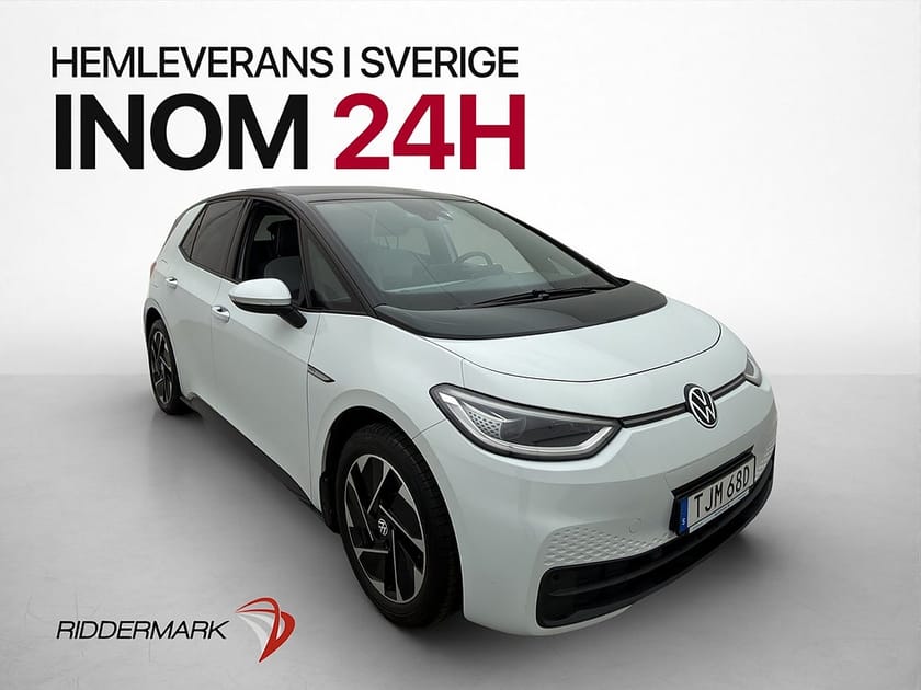 Bild 1 av Volkswagen ID.3 Pro Performance Business Kamera CarPlay MOMS