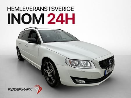 Volvo V70 D4 AWD Dynamic Edition VOC Dragkrok Värmare Skinn