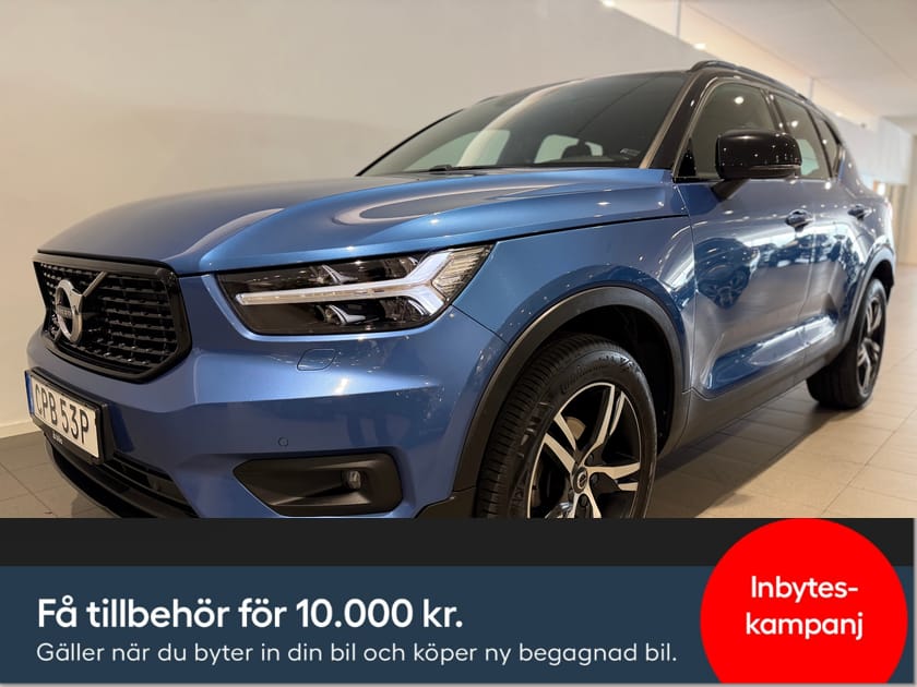 Bild 1 av Volvo XC40 T3 FWD aut R-Design / Dragkrok / Minnesstol / Sensorer / 10 000kr tillbehör /