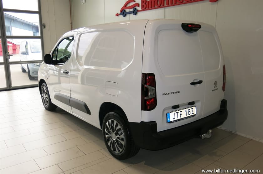 Bild 5 av Peugeot Partner Utökad Last 1.5 BlueHDi Pro 130 hk 3 sit Drag Svensksåld