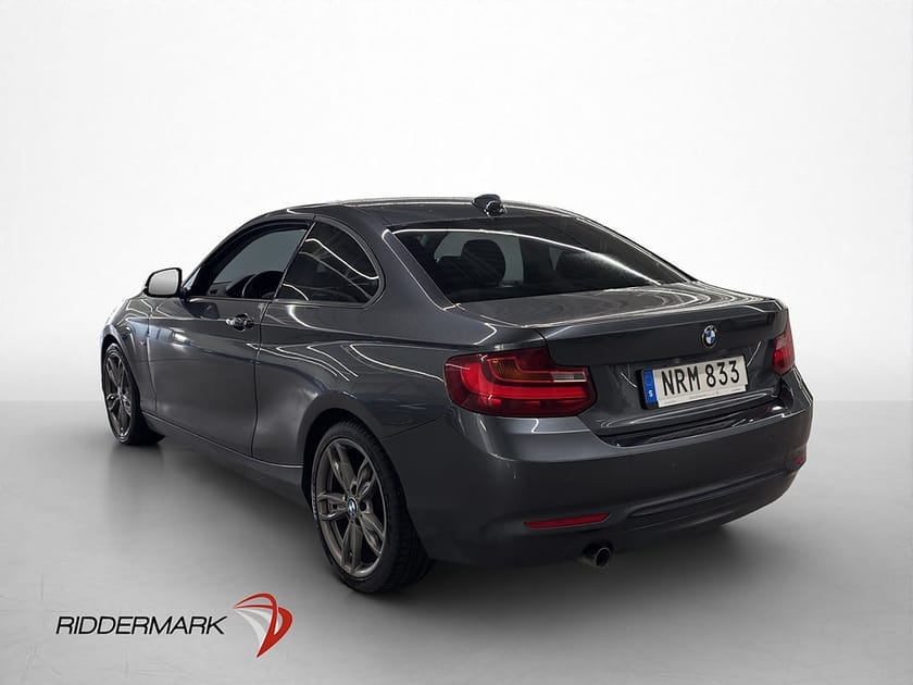 Bild 5 av BMW 218d Coupé 218 143hk Sport line P-Sensorer Farthållare Bluetooth