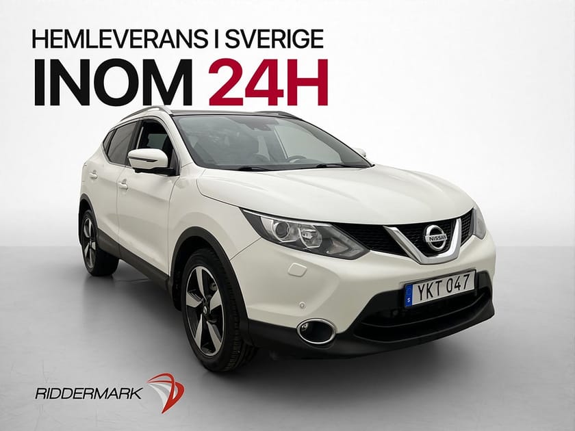 Bild 1 av Nissan Qashqai 1.2 115hk Acenta Plus Pano M/K-Värm 360° Navi