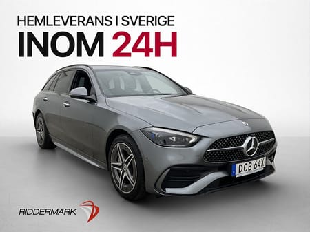Mercedes-Benz C 300 T e C300 313hk AMG 360° Värmare Elstol Drag