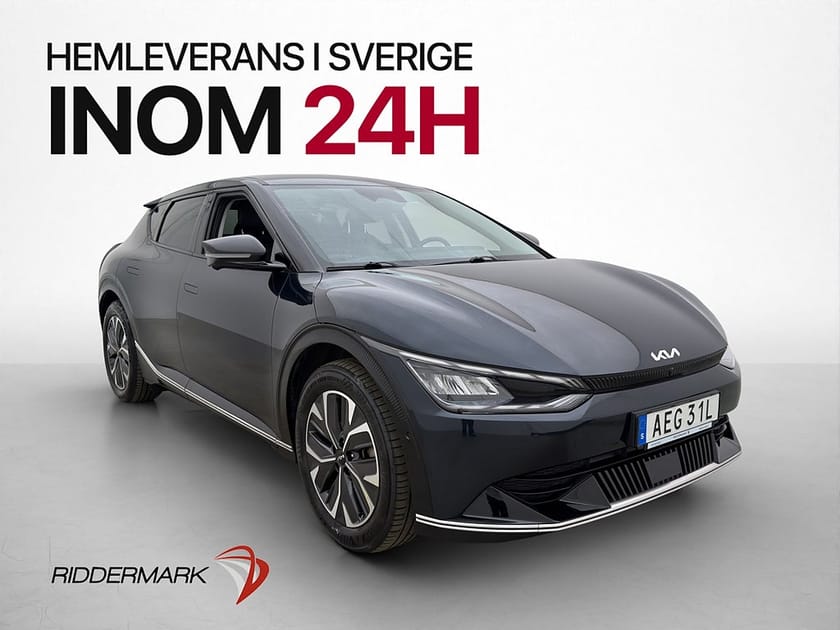 Bild 4 av Kia EV6 77.4 kWh 360° Skinn Drag Ventilerade-säten CarPlay
