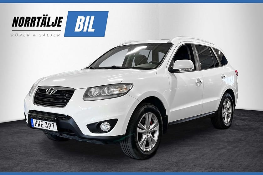 Bild 1 av Hyundai Santa Fe 2.2 197 HK 4WD BACKKAMERA M&K DRAG 7-SITS
