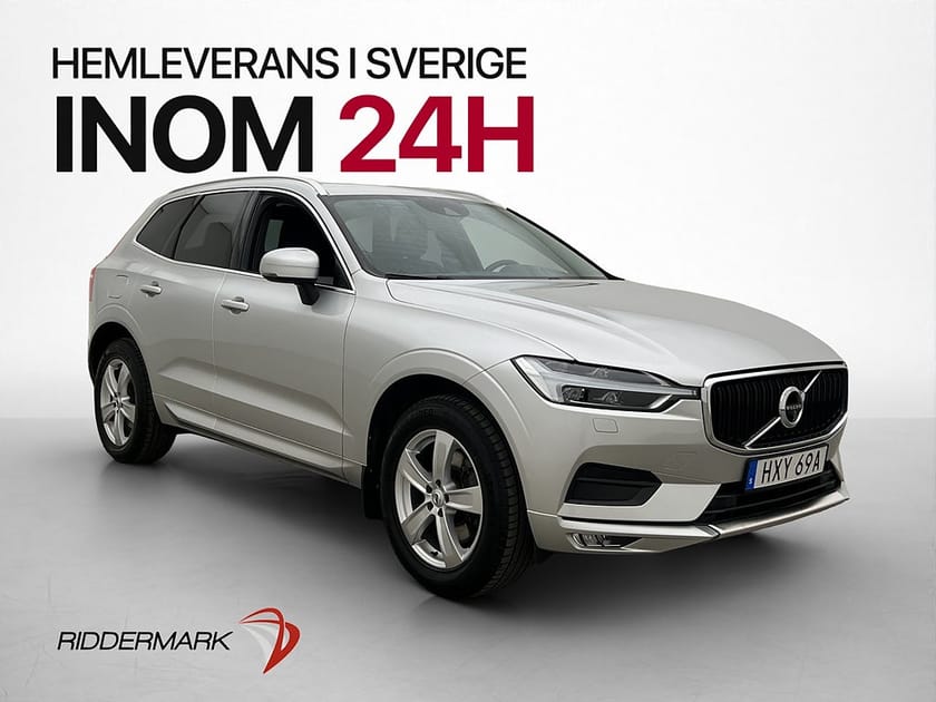 Bild 1 av Volvo XC60 B4 AWD Advanced VOC Värmare 360° Navi Skinn