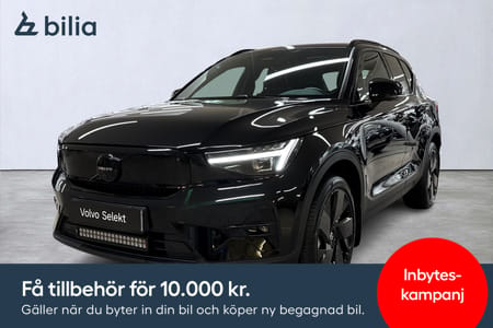 Volvo EX40 Twin Motor Performance UltraBlackSE/ Loungepaket/ 360kamera/ Värmepump