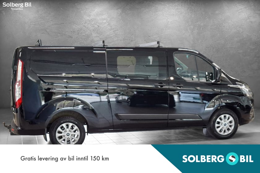Bilde 5 av Ford Transit Custom 340 130HK/Limited/aut/H.feste/Kamera,/2xskyvedør/Webasto++