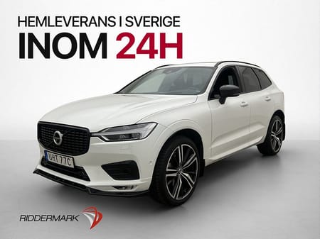Volvo XC60 B4 AWD 197hk R-Design Pano H/K 360° Skinn Drag