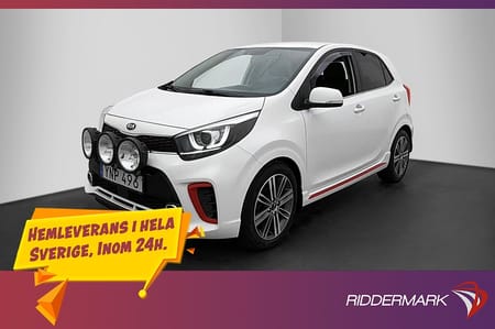 Kia Picanto 1.0 T-GDI 100hk GT-Line Kamera CarPlay Rattvärme