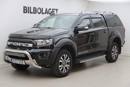 Ford Ranger Dubbelhytt Double Cab Wildtrak 2.0 213 4x4 A/P-värm/Adaptiv/Nav/Sync3+Fordpass
