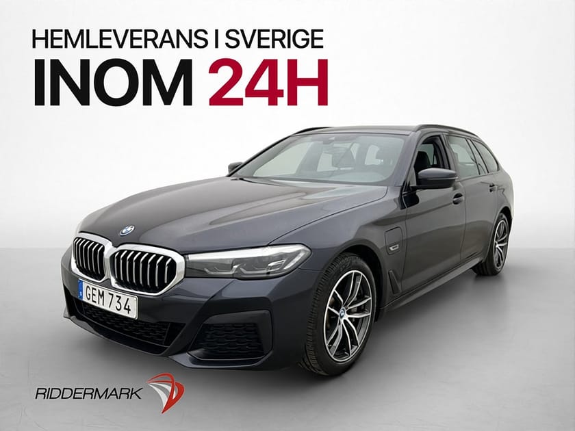 Bild 1 av BMW 530e xDrive Touring 292hk M Sport Kamera Skinn/Läder Navi Drag