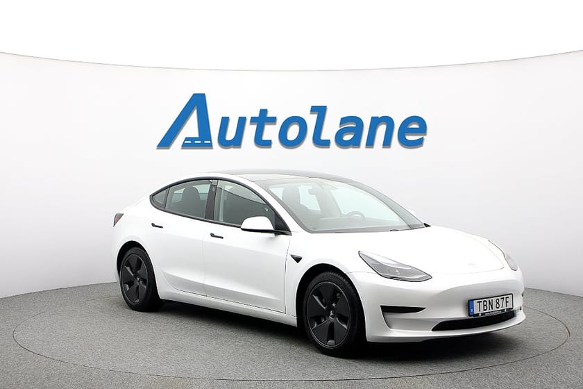 Bild 1 av Tesla Model 3 Standard Range Plus Plus, Pano, B-Kamera,60kWh, Kamera 325hk