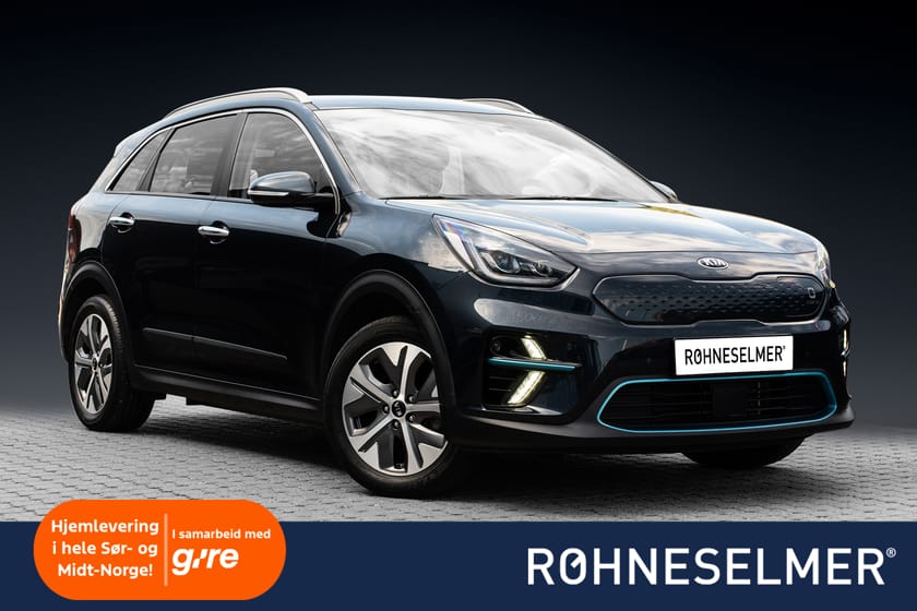 Bilde 1 av Kia e-Niro Active|64KWH|R.kam|JBL|Del-skinn|ACC|Garanti|Innbytte!