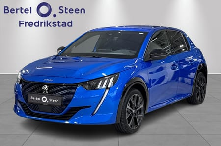 Peugeot e-208 GT CarPlay LED-lys
