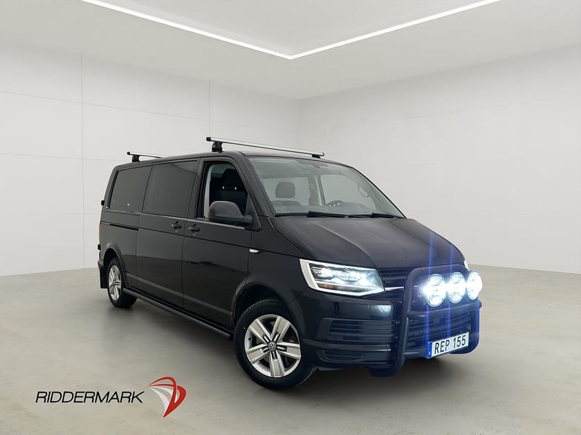 Bild 1 av Volkswagen Transporter TwinCab Kombi L2 4M Värm LED Drag Kamera Moms