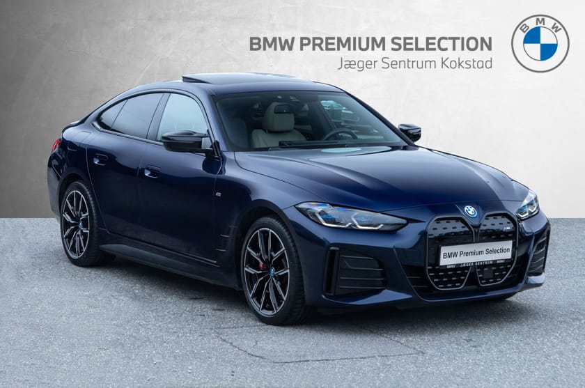 Bilde 1 av BMW i4 M50 xDrive Gran Coupé M-Sport PRO H.feste Soltak H/K Laser ACC