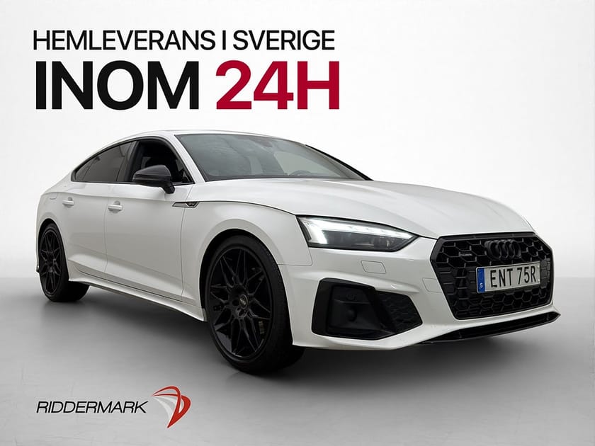 Bild 1 av Audi A5 Sportback 45 TFSI quattro 245hk MHEV Q S-Line Kamera Cockpit CarPlay