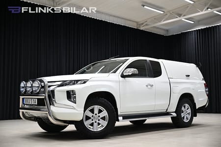 Mitsubishi L200 Club Cab 2.2 Di-D 4WD 150HK Kåpa|Drag|Värmare|EnÄgare|Leasbar