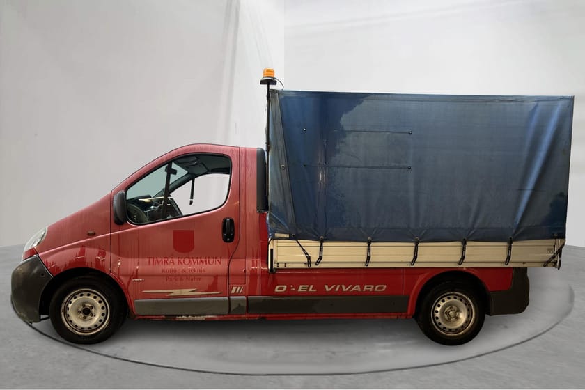 Bild 2 av Opel Vivaro Pickup 1.9 CDTI Chassi (100hk) Kapell Dragkrok