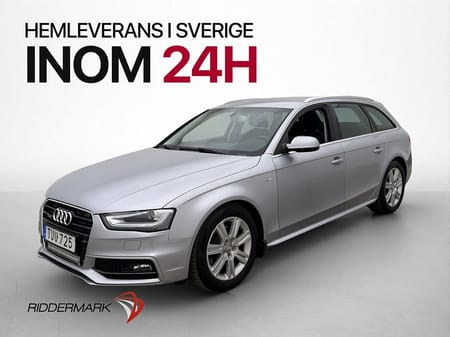 Audi A4 Avant TDI Quattro 190hk S-Line LED-Ramp P-Sensorer Drag