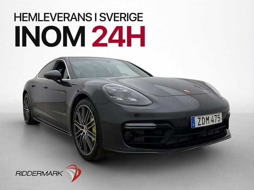 Bild 1 av Porsche Panamera 4 E-Hybrid 4-Hybrid 462hk Sport Dsgn 18-Vägs Pano BOSE