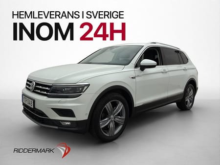 Volkswagen Tiguan Allspace 7-sätes 2.0 TDI 4M Pano 7-sits Skinn Drag